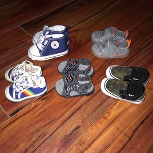 Infant Boy Name Brand Shoe Lot Sizes 1-4